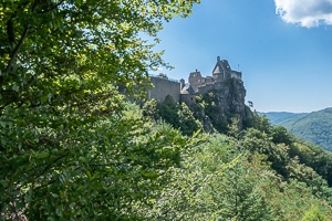 Aggstein Castle - a ruined castle above the Danube River