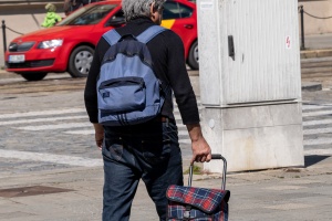 Street photo, people in action