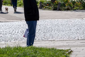 Street photo, people in action