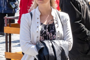 Street photo, people in action