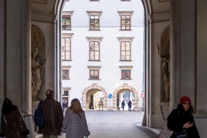 Central Vienna, Hofburg, Austria, street photo