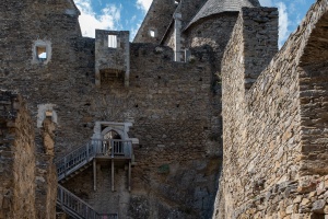 Aggstein Castle - a ruined castle above the Danube River