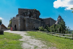 Aggstein Castle - a ruined castle above the Danube River