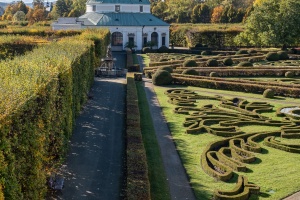 A timeless stroll through the Kromeriz flower garden