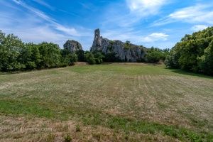 The Ruins of Sirotci Hradek in Klentice
