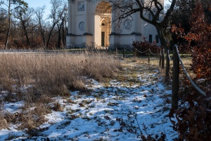 Winter Stillness at the Temple of Diana