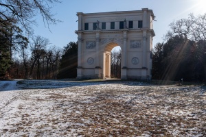 Winter Stillness at the Temple of Diana