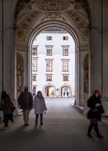 Central Vienna, Hofburg, Austria, street photo